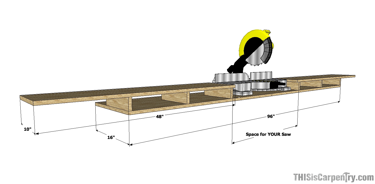 Miter Saw Stand Plans