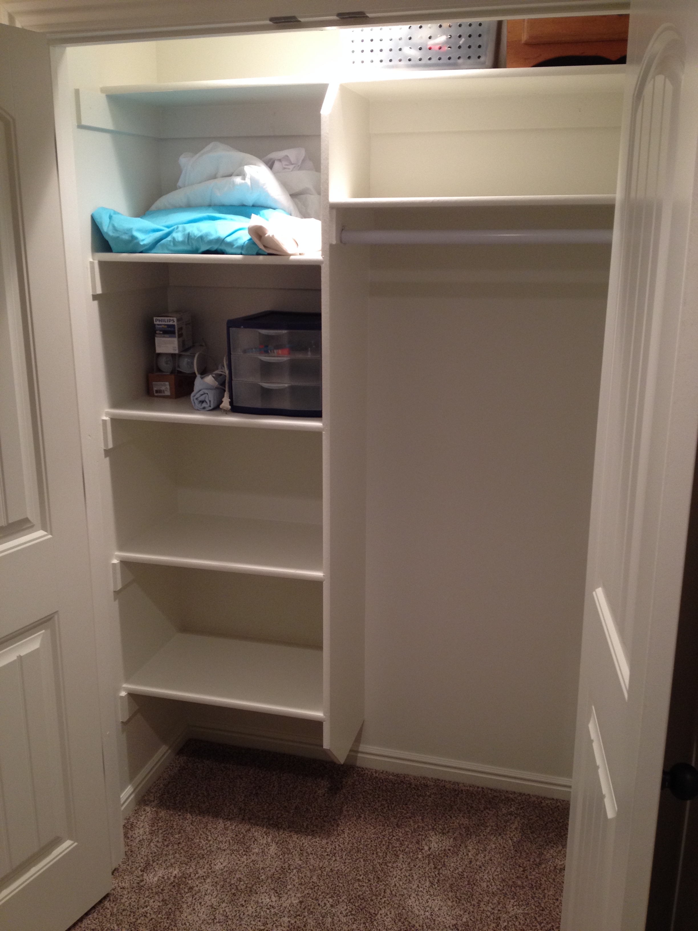 The Right Height for Closet Shelves  Residential Building Specialties, Inc.