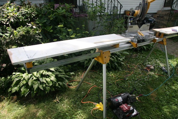 Modified Bosch T4B Gravity Rise Miter Stand THISisCarpentry