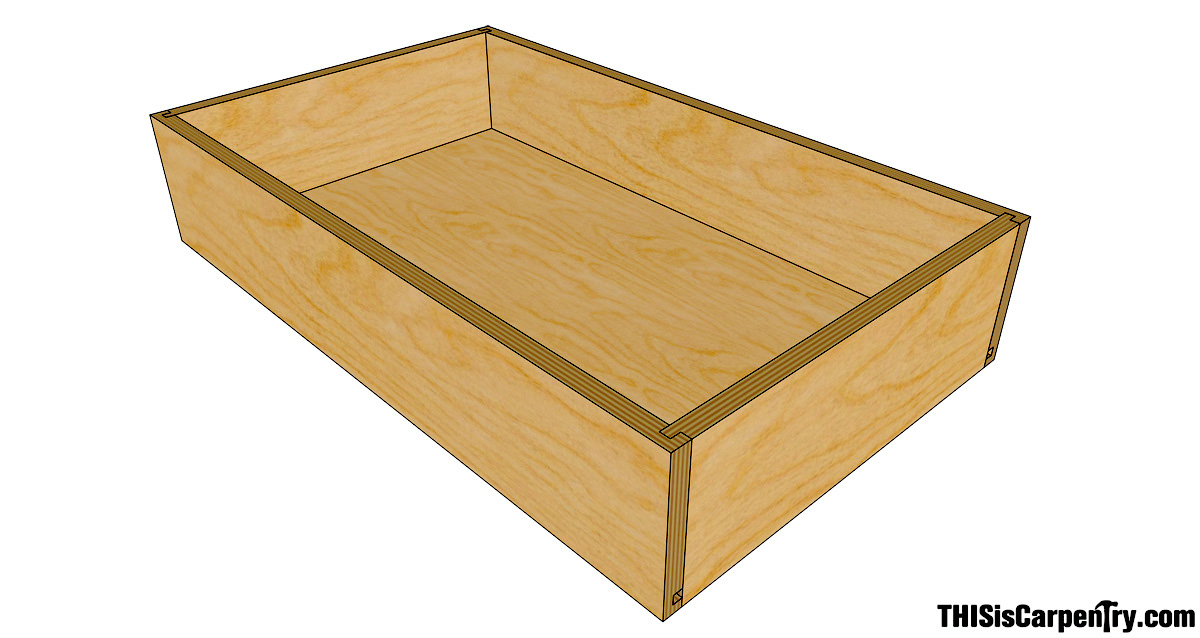 The QuarterQuarterQuarter Drawer System THISisCarpentry